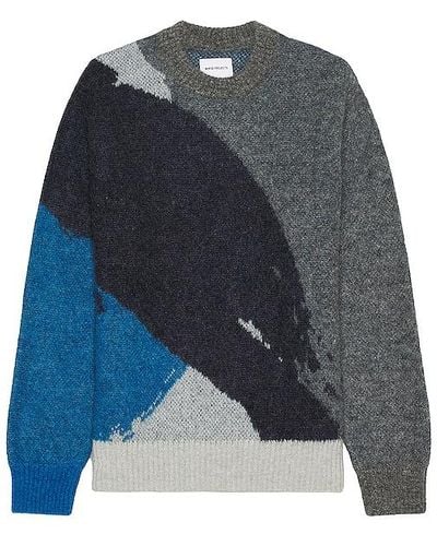 Norse Projects STRICK - Blau