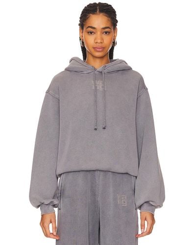 Alexander Wang Essential Hoodie - グレー