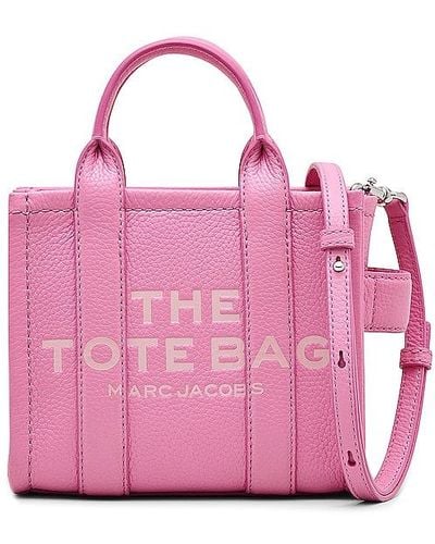 Marc Jacobs The Leather Mini Tote - Pink