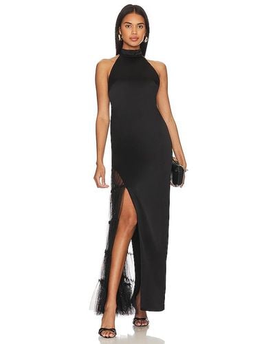 Alice + Olivia Alice + Olivia Ryn Maxi Dress - Black