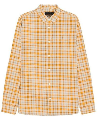 AllSaints Sonny Shirt - Natural