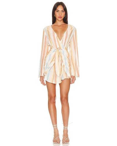 L*Space ROBE COURTE KRISTY - Neutre