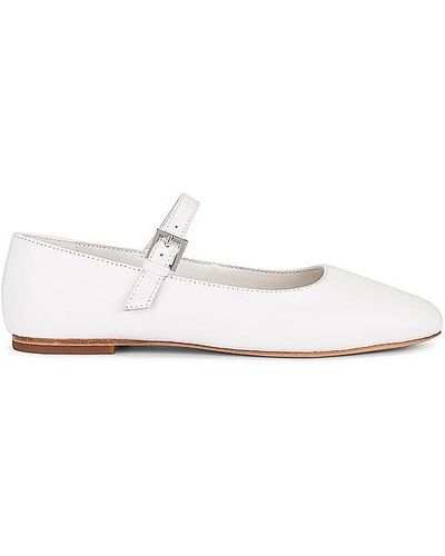 RAYE Lin Flats - White