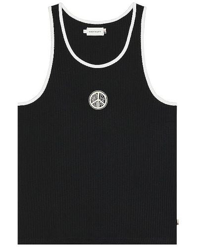 Honor The Gift A-spring Binded Rib Tank - Black
