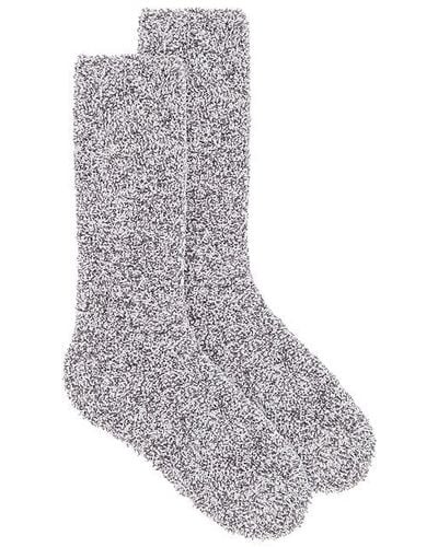 Barefoot Dreams Calcetines cozychic socks - Gris