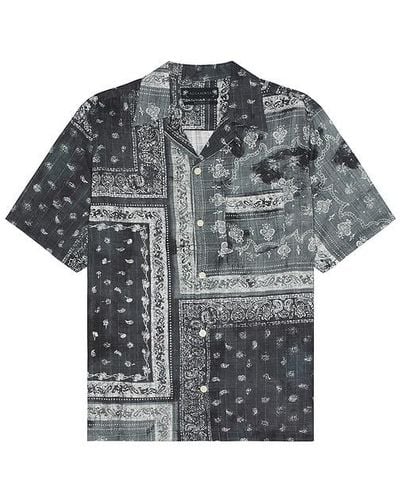AllSaints Tijuana Short Sleeve Shirt - Multicolour