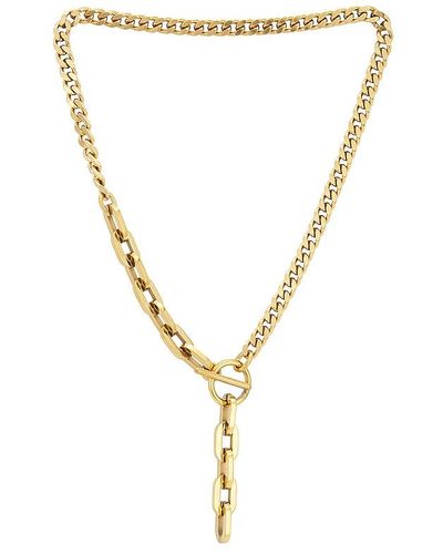BRACHA York Lariat Necklace - Metallic