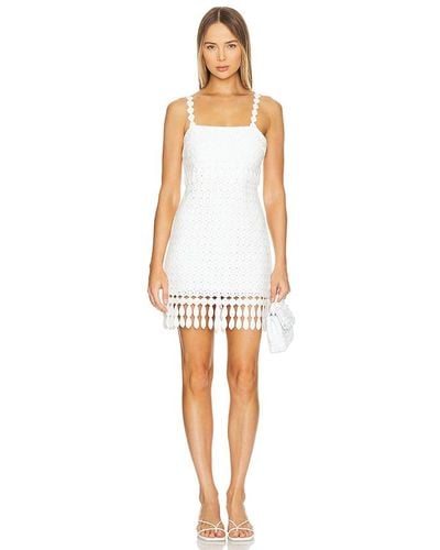 Saylor Caitriona Mini Dress - White