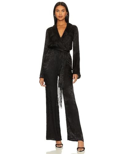 House of Harlow 1960 X revolve rossi jumpsuit - Negro