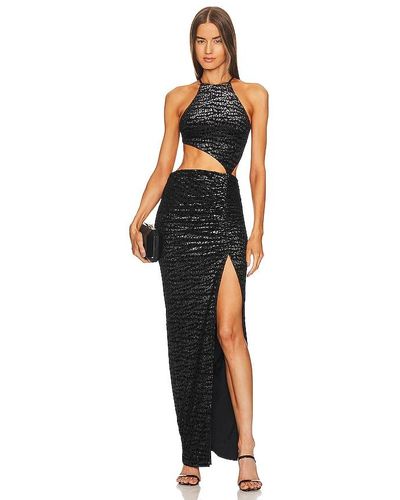 Michael Costello X Revolve Tetyana Maxi Dress - Black