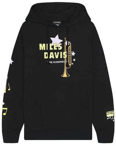 The Hundreds X Concord Records Miles Quartet Pullover Hoodie - Black