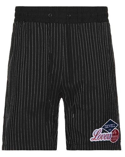 RENOWNED Crinkle Lovers Patch Short - Black