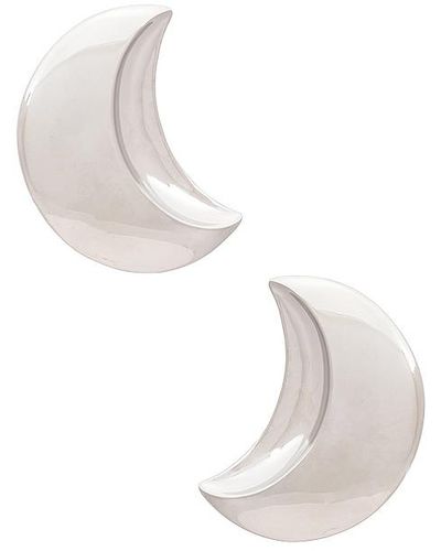Julietta Moonlight Earrings - White