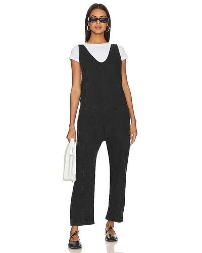 Free People High roller jumpsuit - Negro