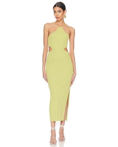 Significant Other Skye Midi Dress - Yellow