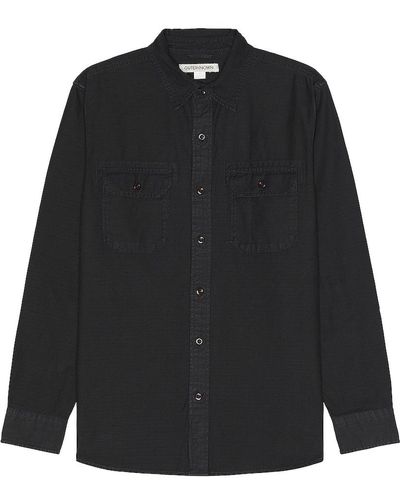 Outerknown The Utilitarian Shirt - ブラック