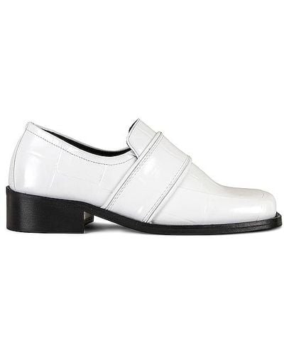 BY FAR Cyril Loafer - White