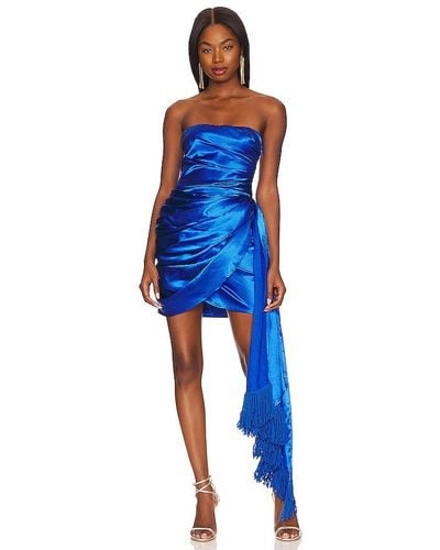 Bronx and Banco Selma Mini Dress - Blue