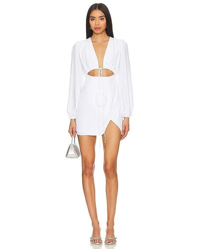 superdown ROBE SELENE WRAP - Blanc