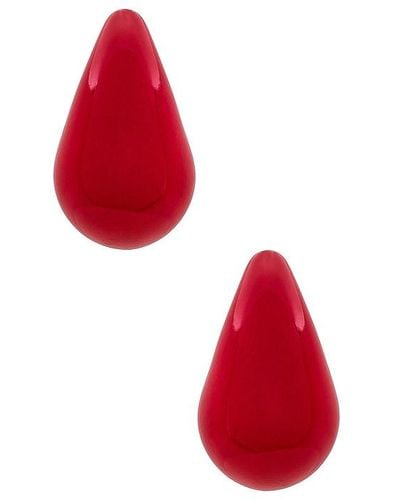 8 Other Reasons Teardrop Earrings - Red