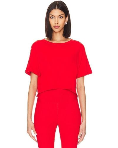 Year Of Ours Cropped Tee - Rouge