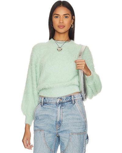 MINKPINK FLAUSCHIGER SWEATER LUMA - Grün