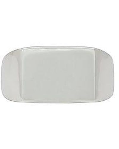 Shashi Square Signet Ring - White