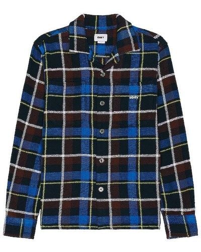 Obey Ray Shirt - Blue