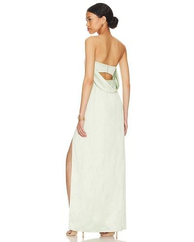 Lovers + Friends Bellamy Gown - White