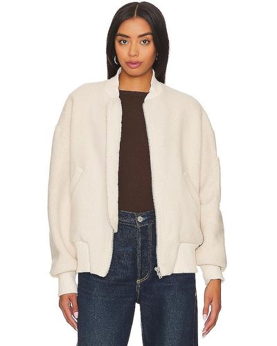 Citizens of Humanity Brianna Fleece Bomber - Natural
