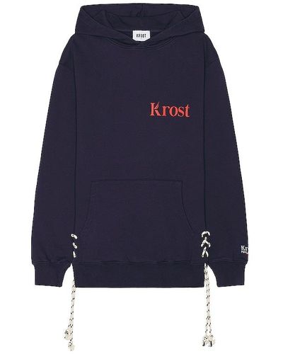 KROST Fair Winds Vented Lace Hoodie - Blue