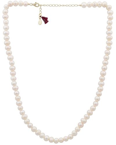 Shashi Classique Pearl ネックレス - ホワイト