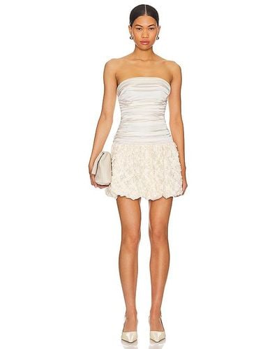 MAJORELLE Ileisha Mini Dress - White