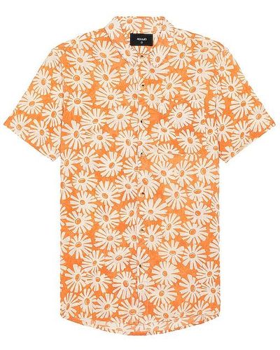Rolla's Bon Flower Shirt - Orange
