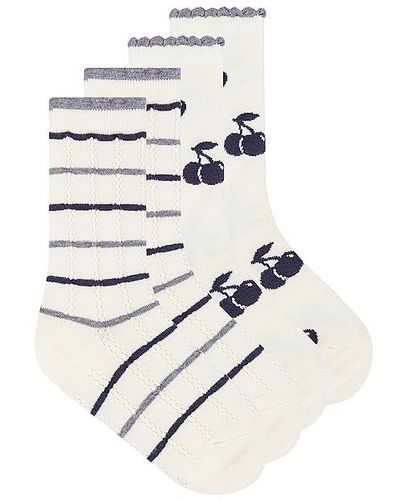 Casa Clara Townes Socks - White