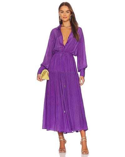 Karina Grimaldi Cassandra Dress - Purple