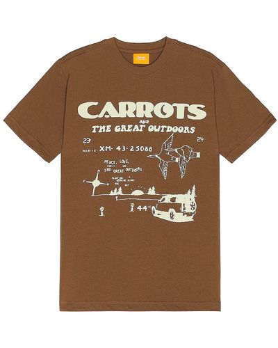 Carrots Tシャツ - ブラウン