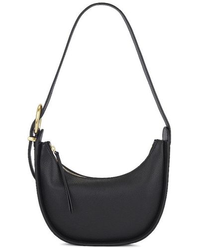 Sancia The Yvette Halfmoon Handbag - Black