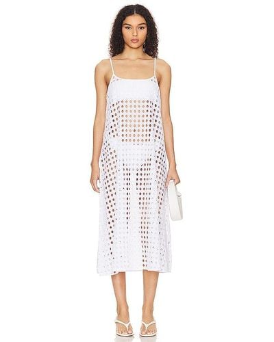 Solid & Striped The Annika Dress - White