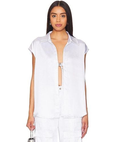 BY.DYLN CHEMISE SANS MANCHES ANDI - Blanc