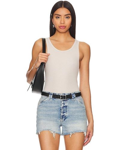 Cotton Citizen Verona Crop Tank - Blue