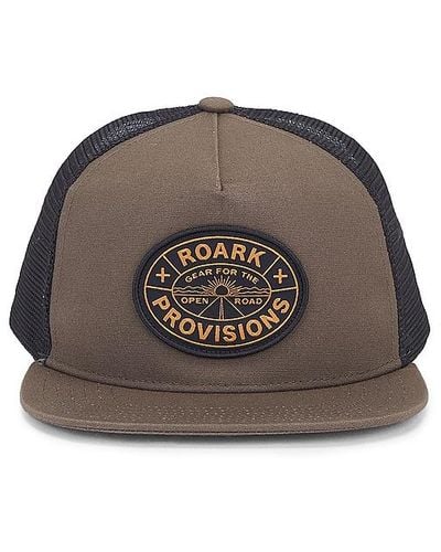 Roark Station Trucker Hat - Brown