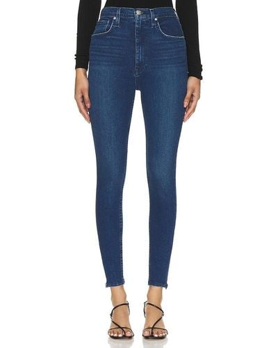 Hudson Jeans SKINNY-JEANS, HIGH-WAIST - Blau