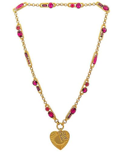 Elizabeth Cole Halsey Necklace - Pink