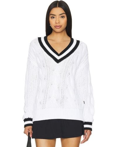 Goldbergh Cable Sweater - White