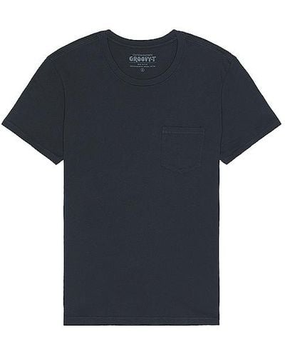 Outerknown Groovy Pocket Tee - Blue