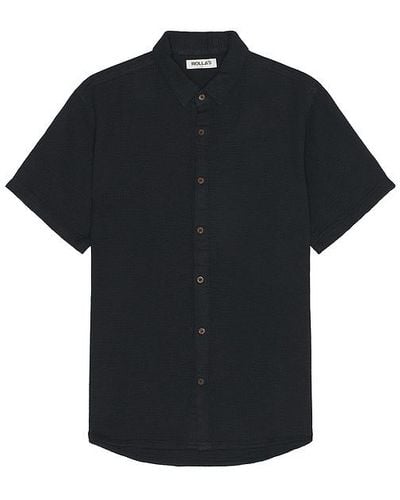 Rolla's Bon Weave Shirt - Black