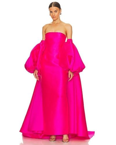Solace London Lea Gown - Pink