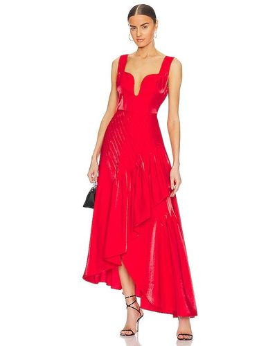 Yaura Anjola Dress - Red