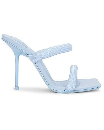 Alexander Wang Julie Padded Slide Sandal - Blue